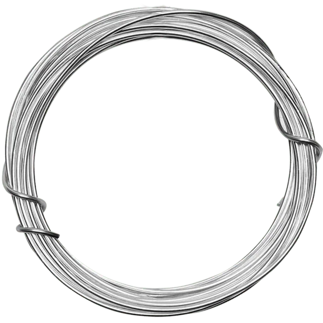 Go Handmade Metalldraht 2 mm x 5 m silber formbar