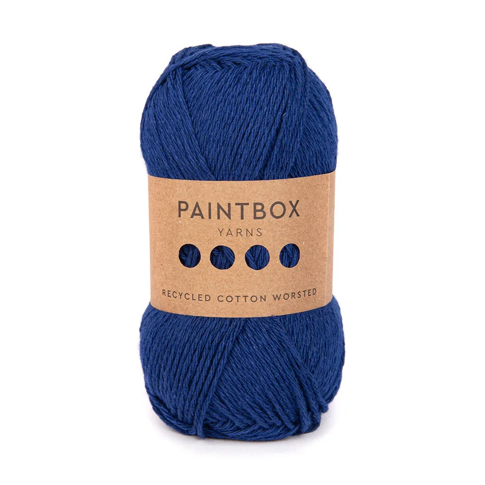 Paintbox Yarns Recycled Cotton Worsted Garn 100g String