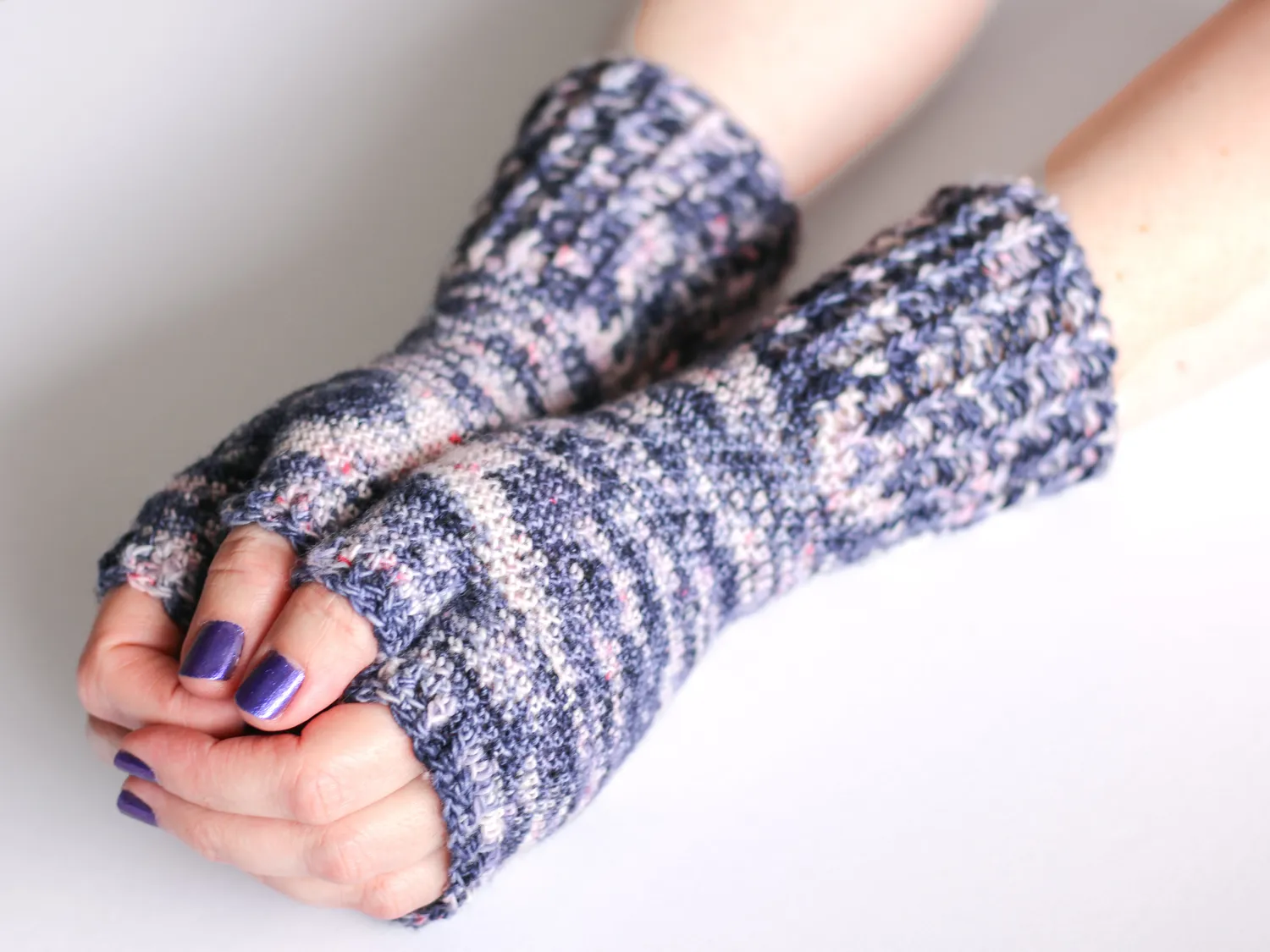 Madelinetosh Showtime Mitts PDF Strickanleitung Stulpen