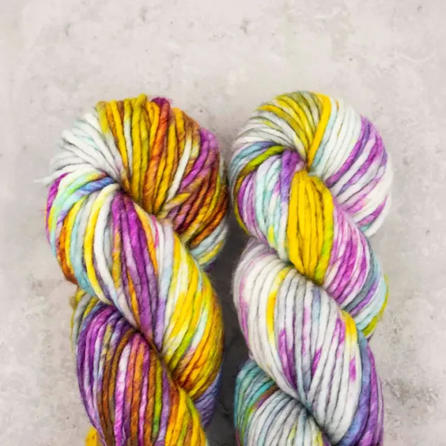 Madelinetosh ASAP Fire Opal Wolle 82m Super Bulky