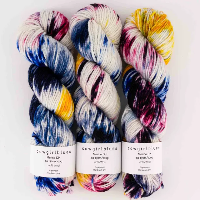 Cowgirlblues Merino DK Tina Turner Wolle handgefärbt