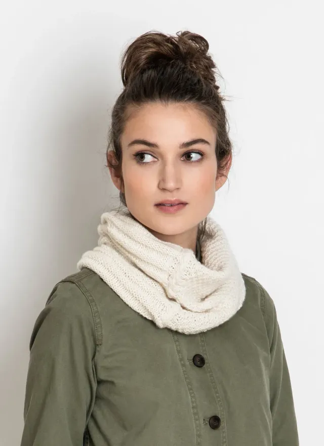 Blue Sky Fibers Classic Series Circle Pines Cowl Strickanleitung Eco-Cashmere