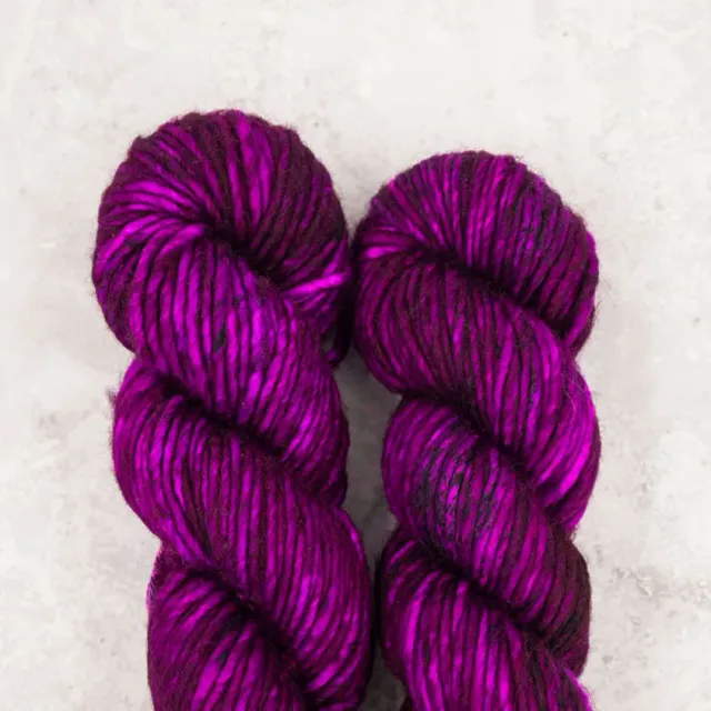 Madelinetosh ASAP Wino Forever Garn Super Bulky schnell