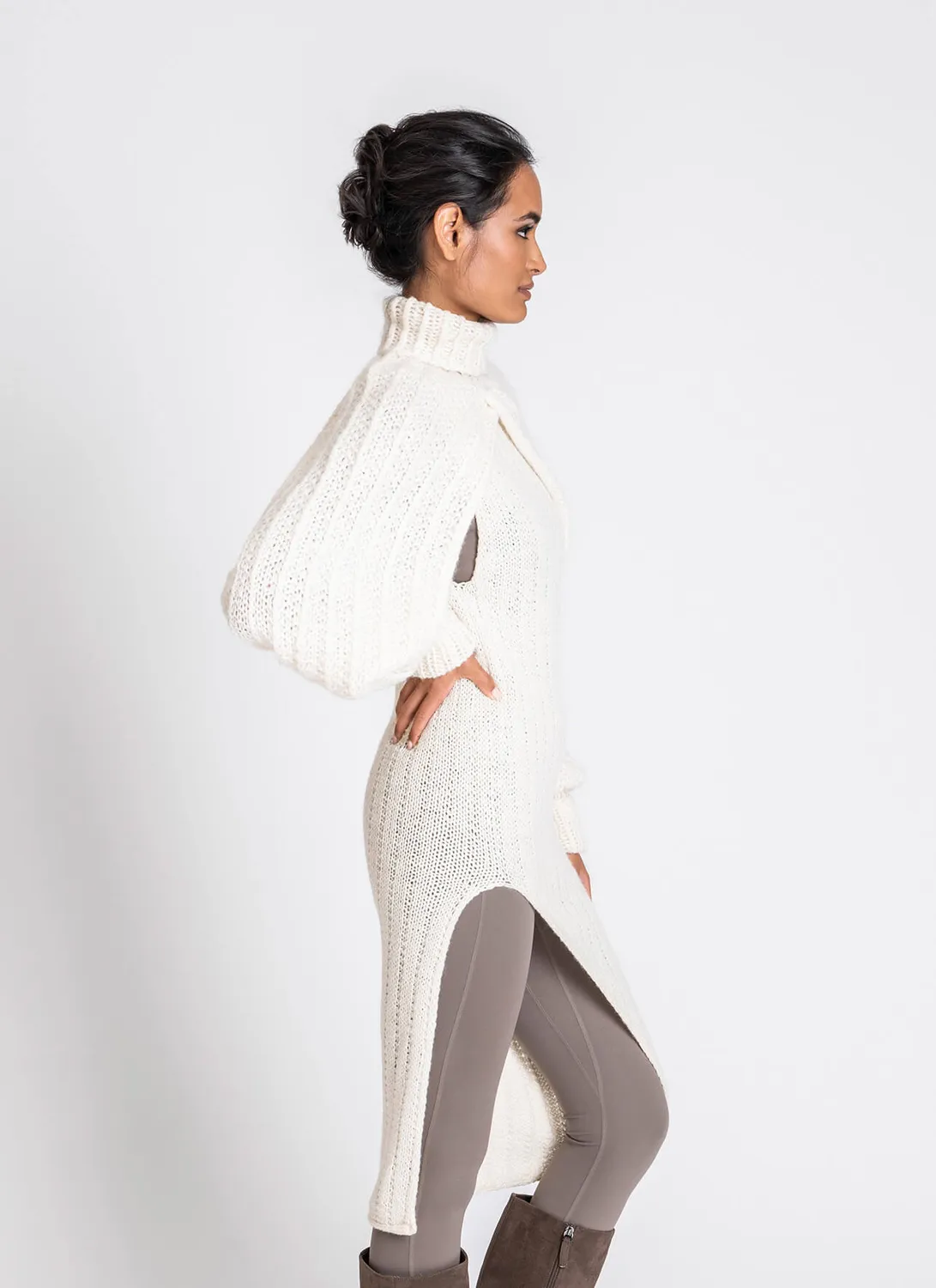 Blue Sky Fibers Vega Shrug & Tunic Strickanleitung Set