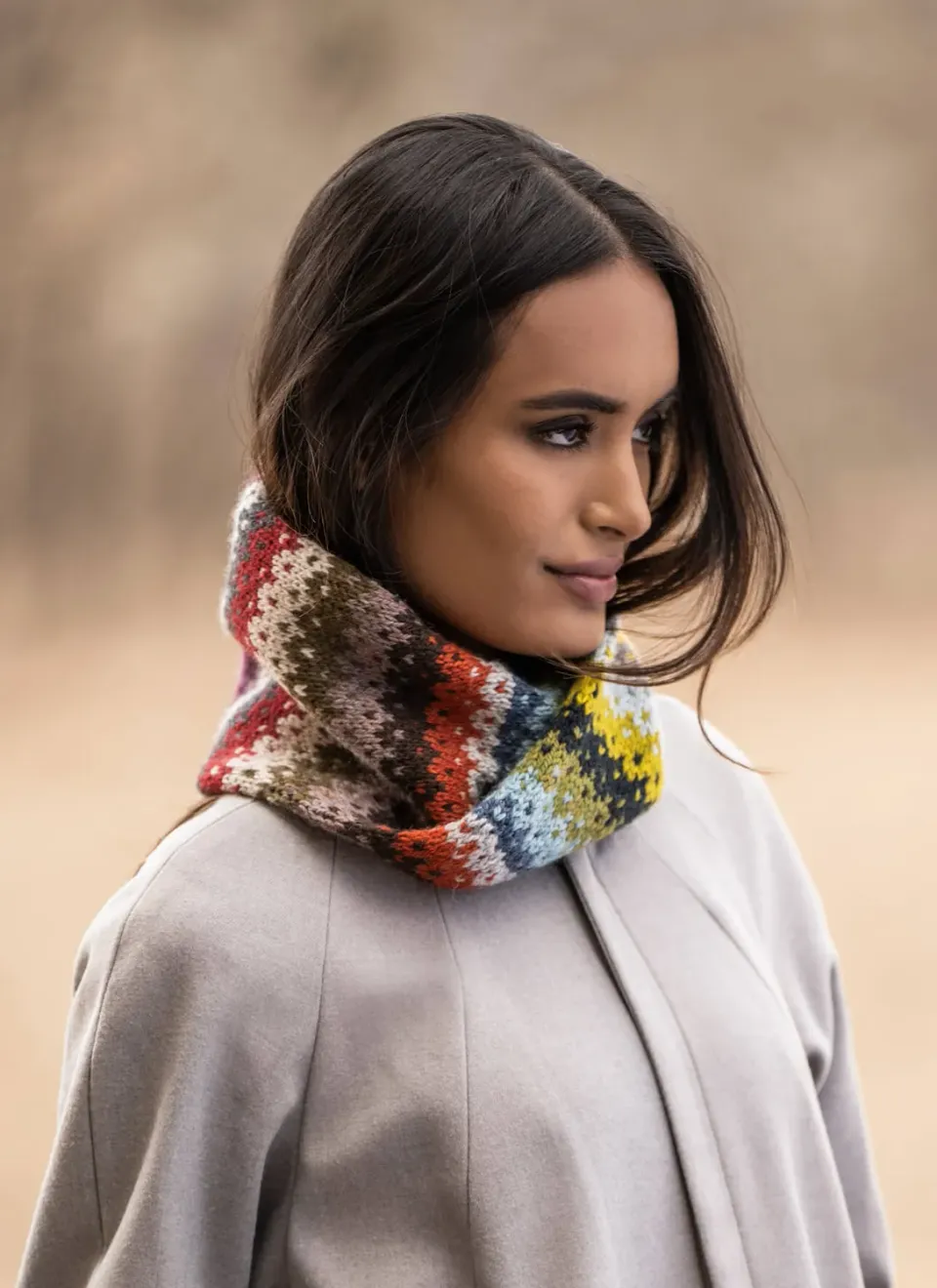 Blue Sky Fibers 27 Color Neck Warmer Strickanleitung gratis