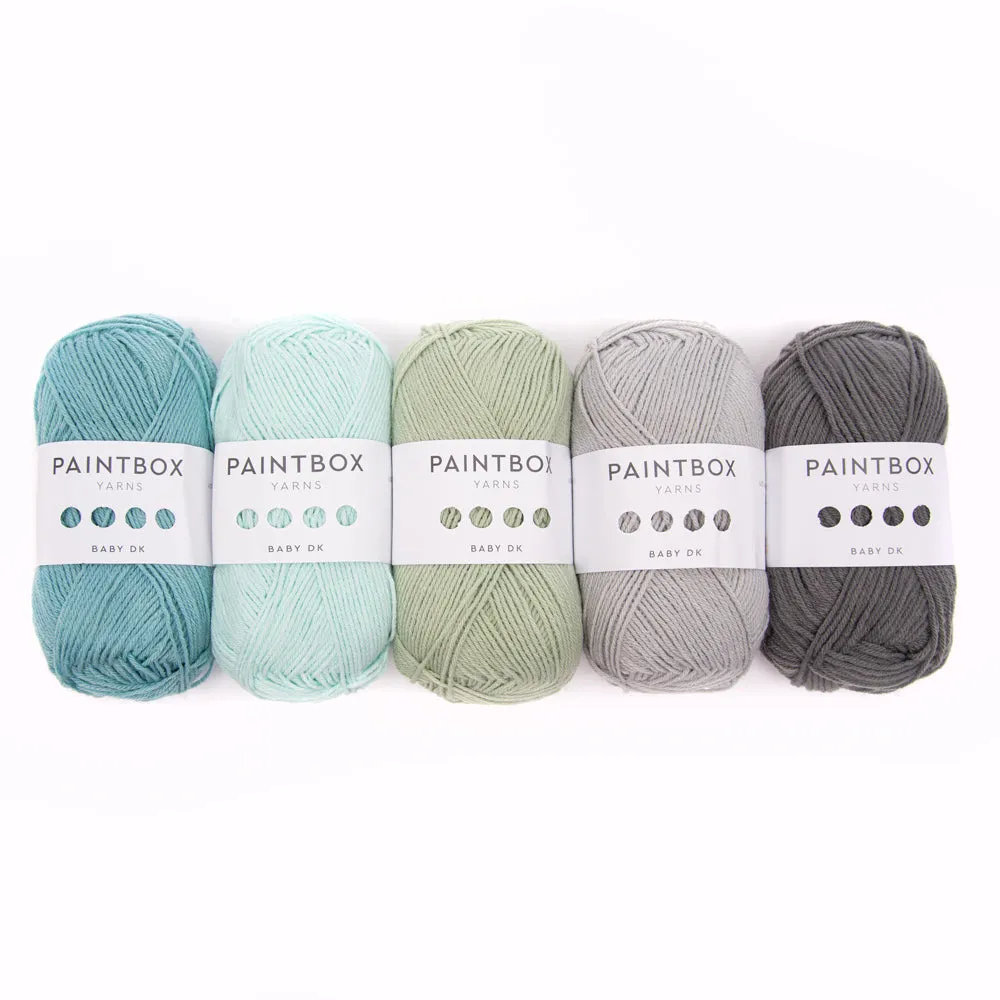 Paintbox Yarns Baby DK Babygarn 5x50g hautweich