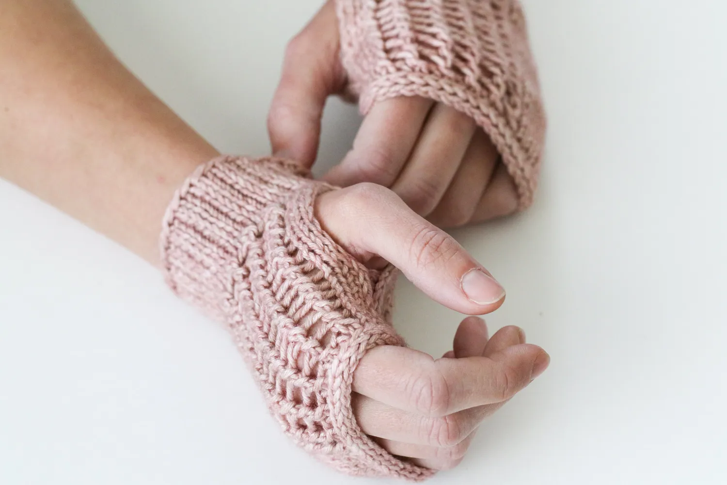 Madelinetosh Netting Handschuhe Mütze Strickanleitung PDF Set