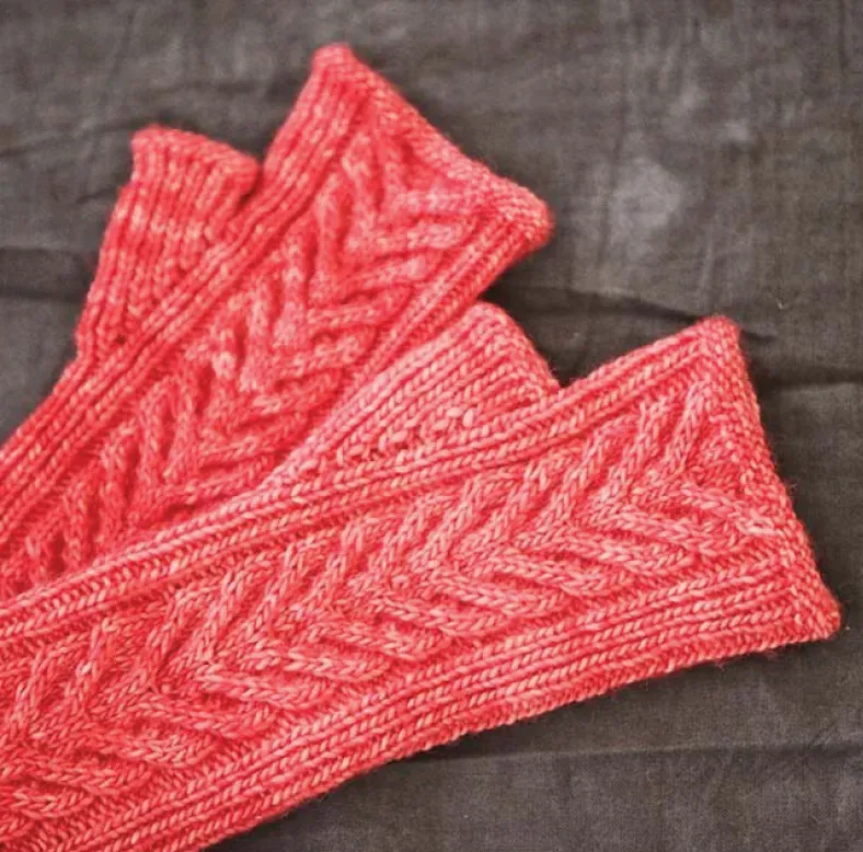 Madelinetosh Staghorn Mitts Strickanleitung PDF Fingering