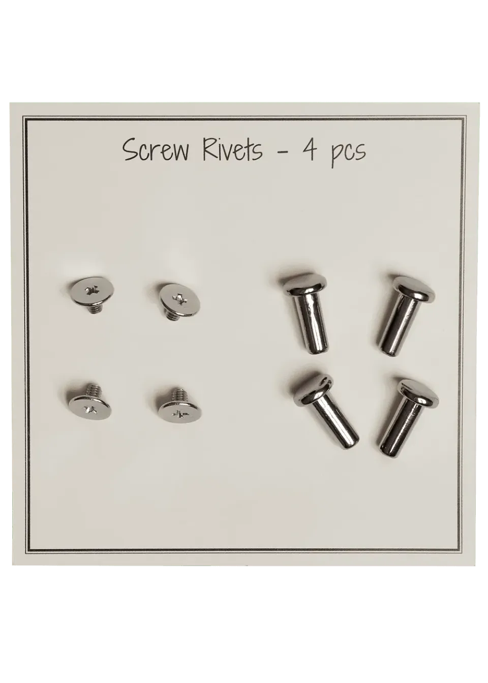Go Handmade Screw Rivets Schraubnieten 8,2x14mm 4 Stk