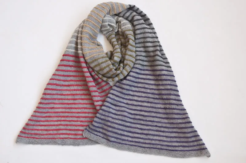 Cowgirlblues Pin Stripe Scarf Strickanleitung Schal