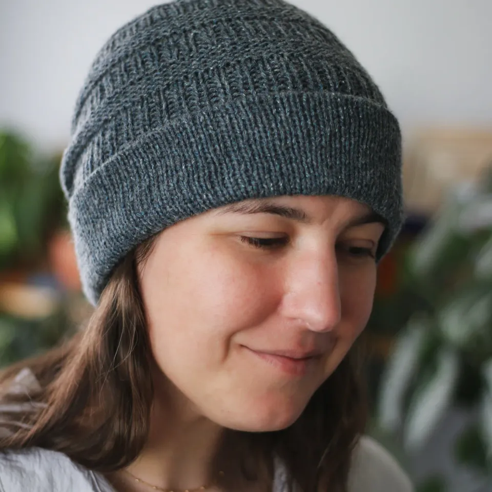 Madelinetosh Limestone Hat Strickanleitung PDF Mütze