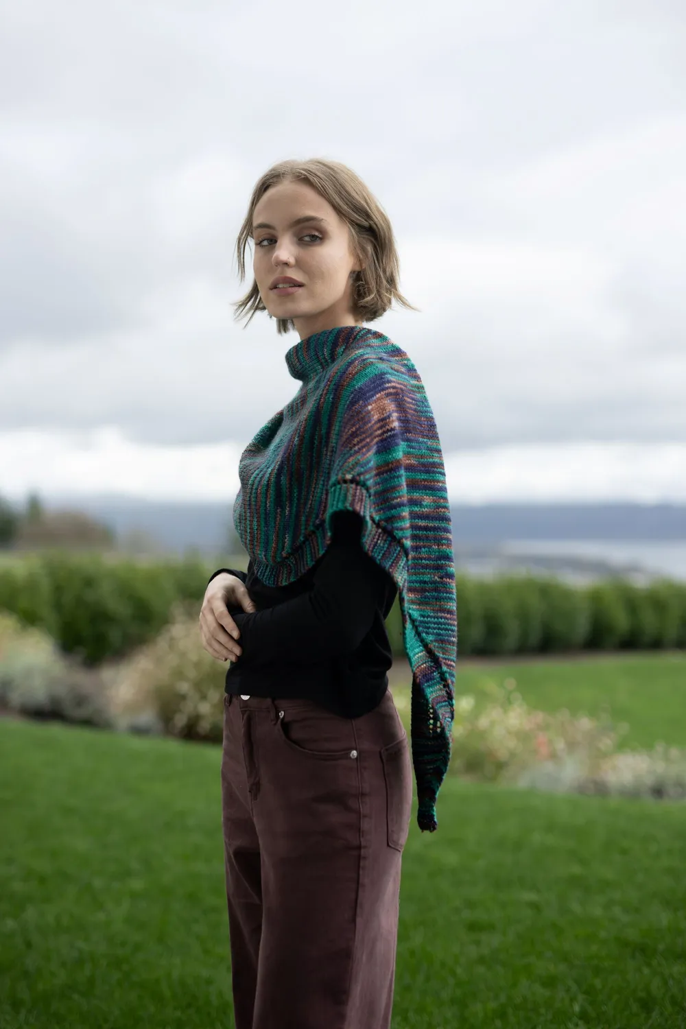 Madelinetosh Mesa Drift Shawl Strickanleitung PDF DK