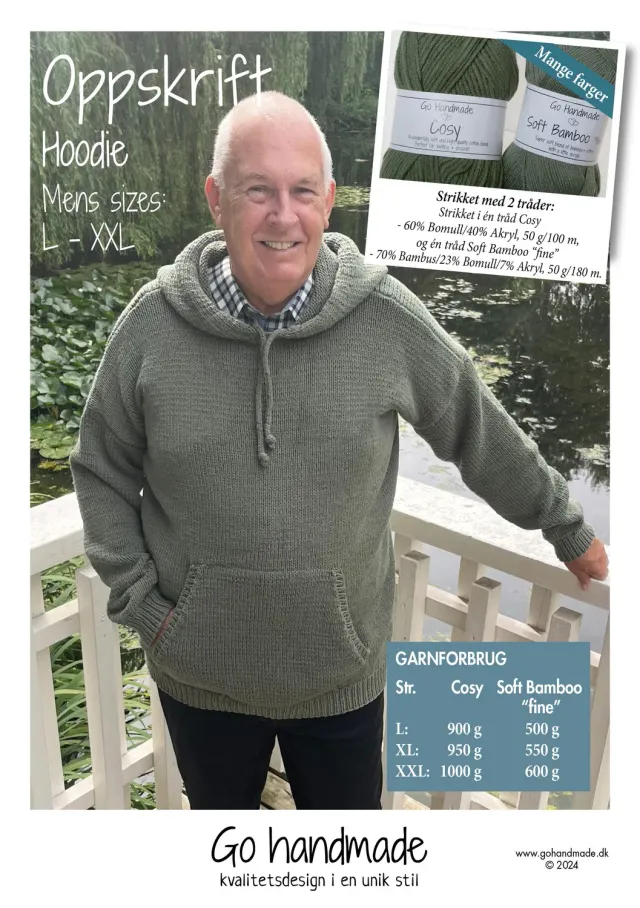 Go Handmade Sweater Robin Strickanleitung XS-XXXL Teddy