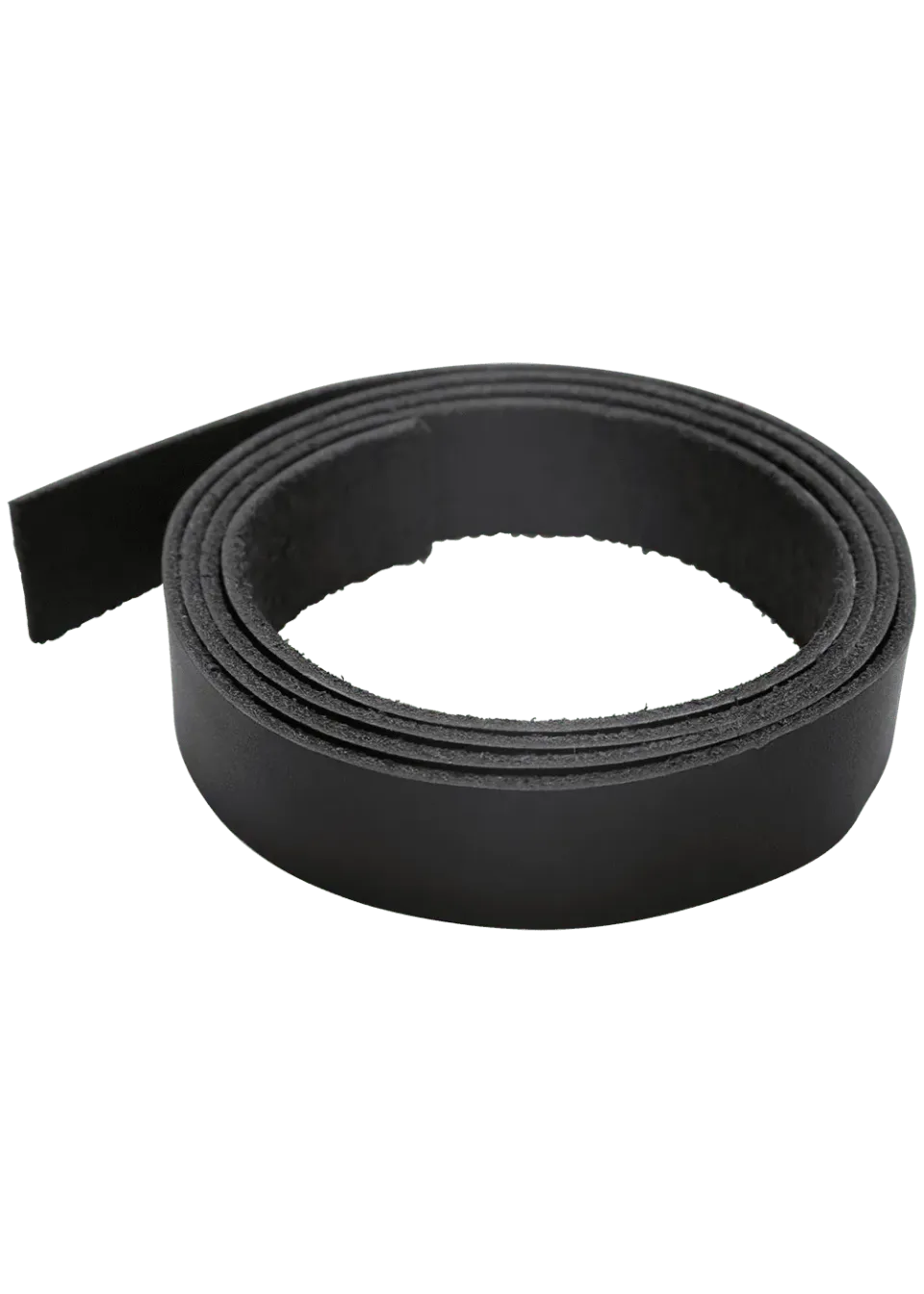 Go Handmade Leather Strap Lederriemen Schwarz 1 m x 18 mm