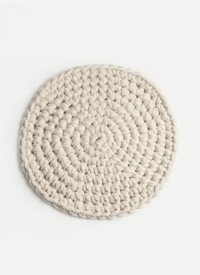 Blue Sky Fibers Round Lake Rug 201833 Häkelanleitung Teppich rund
