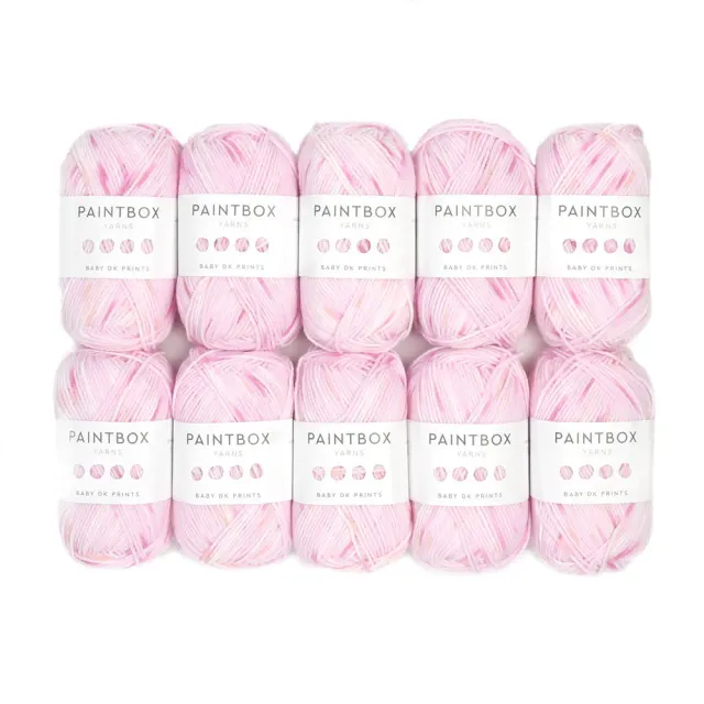 Paintbox Yarns Baby DK Prints Babygarn 10er Pack