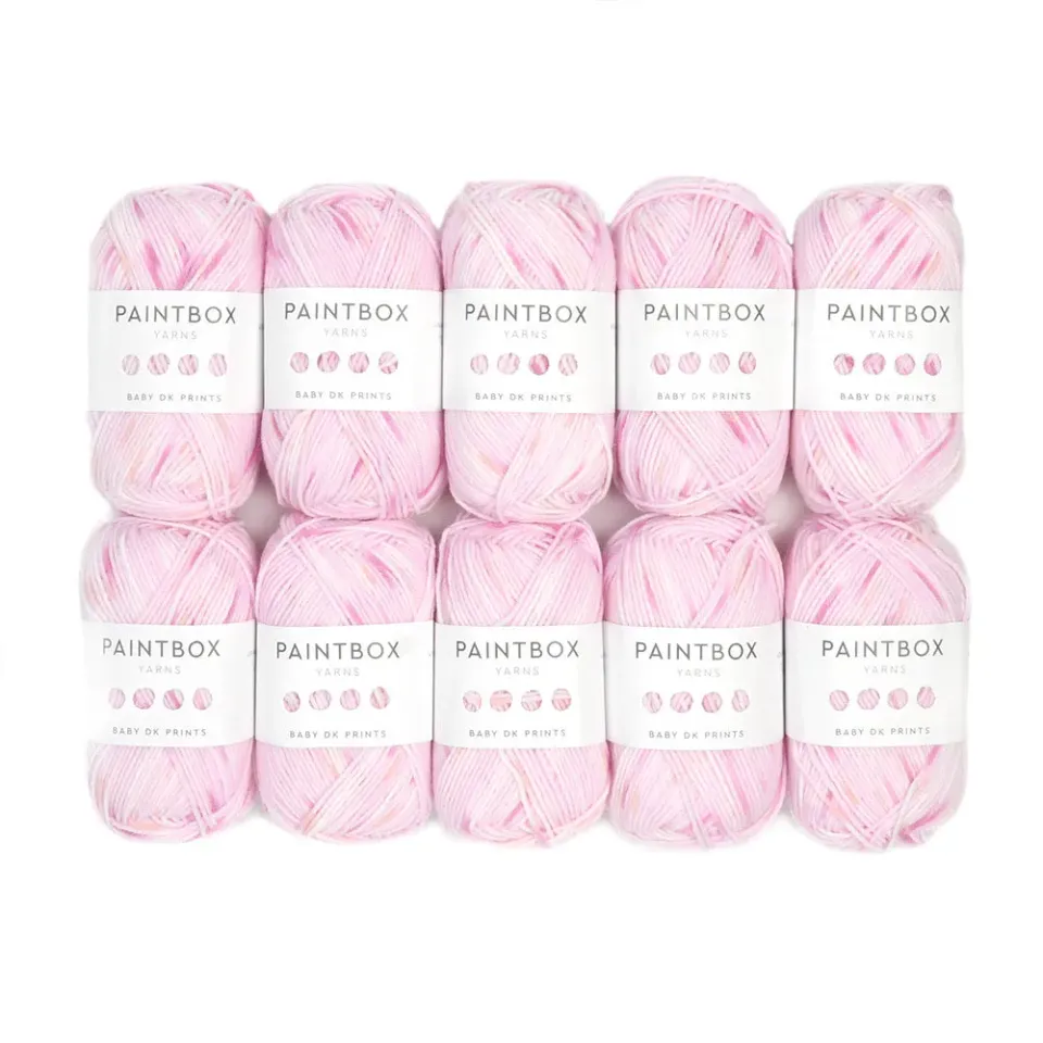 Paintbox Yarns Baby DK Prints Babygarn 10er Pack