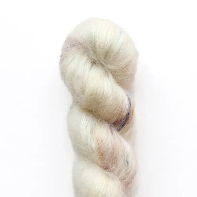 Madelinetosh Tosh Silk Cloud Salt Garn 25g Mohair-Seide Lace