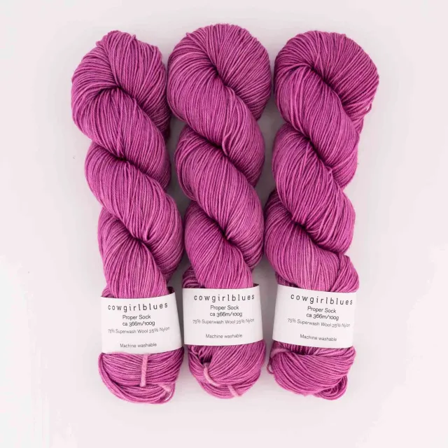 Cowgirlblues Proper Sock Sockenwolle 100g Girls Night