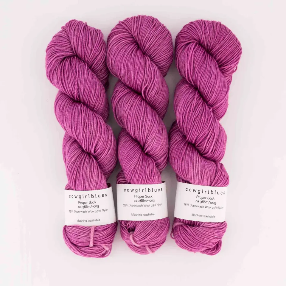 Cowgirlblues Proper Sock Sockenwolle 100g Girls Night