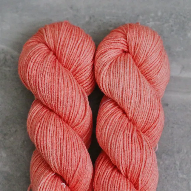 Madelinetosh Tosh Wool Cotton Grapefruit DK Wolle