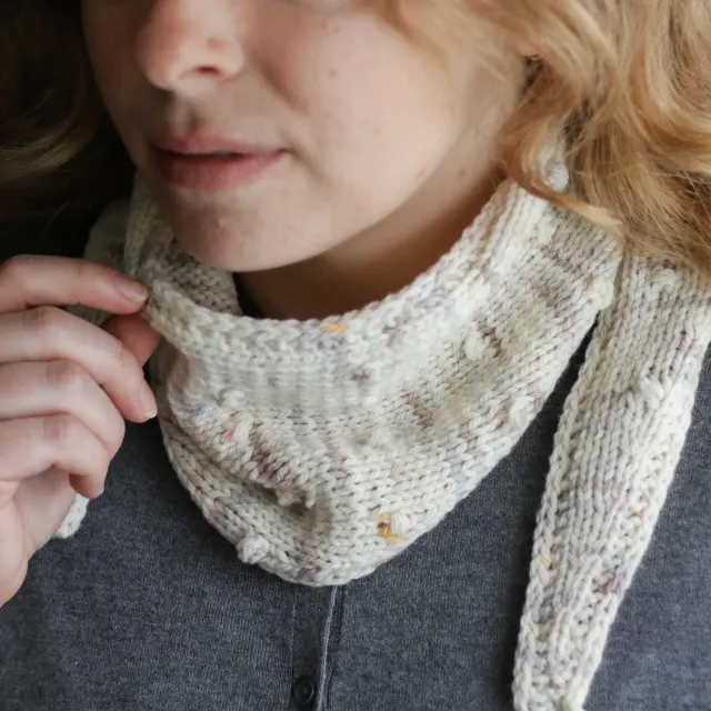 Madelinetosh Brazos Bandana Strickanleitung PDF Halstuch