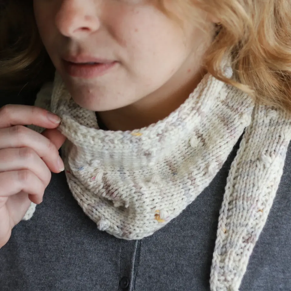 Madelinetosh Brazos Bandana Strickanleitung PDF Halstuch