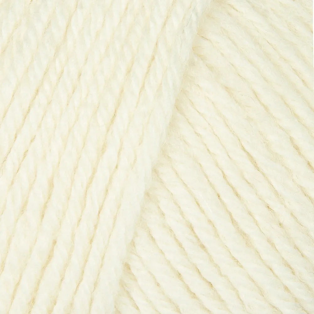 Willow & Lark Heath Solids DK Wolle Chalk weich