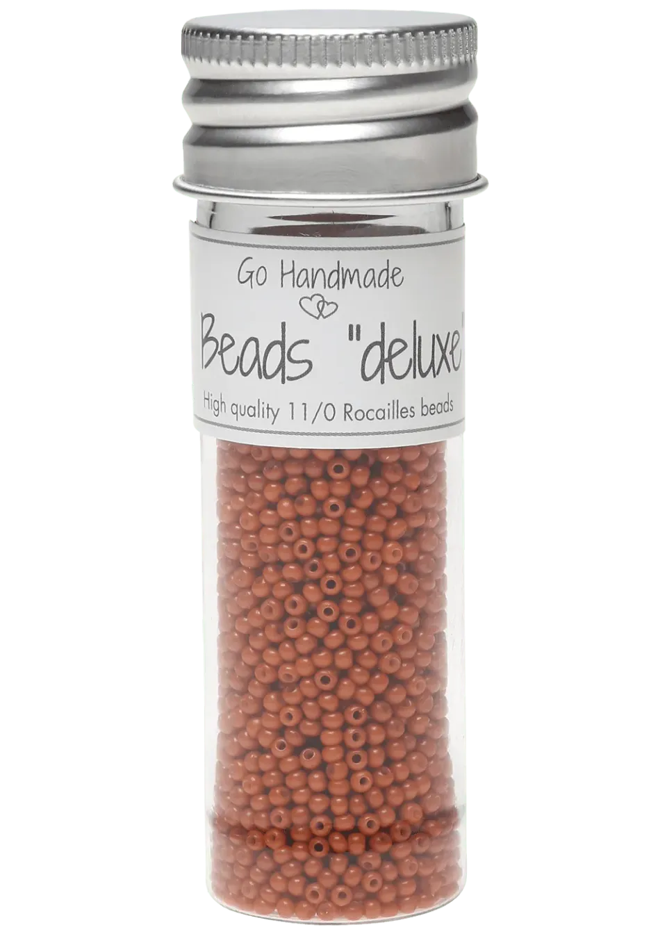 Go Handmade Glasperlen Terracotta 30g 2,2mm