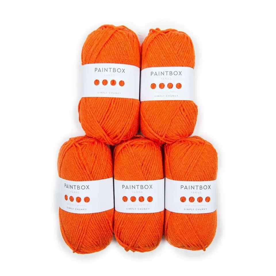 Paintbox Yarns Simply Chunky 5 Ball Value Pack Wolle 5x100g dick