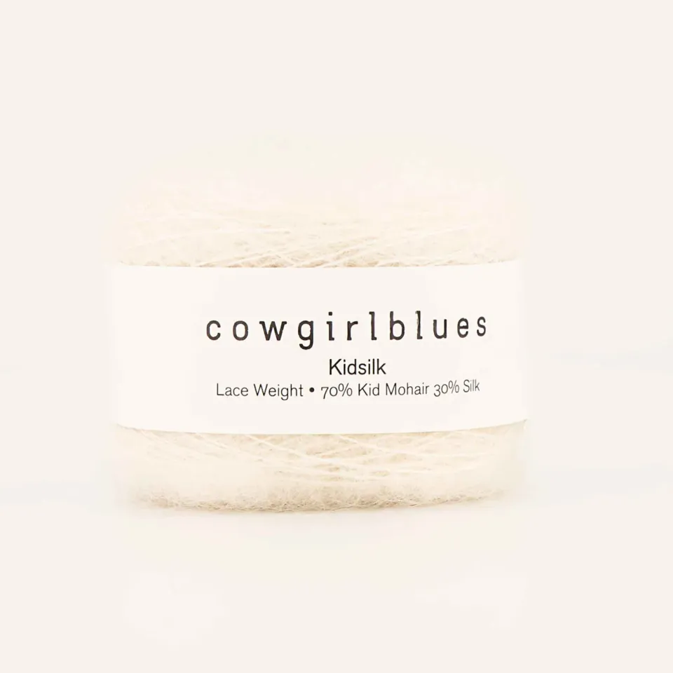 Cowgirlblues Kidsilk Ball Garn Natural handgefärbt