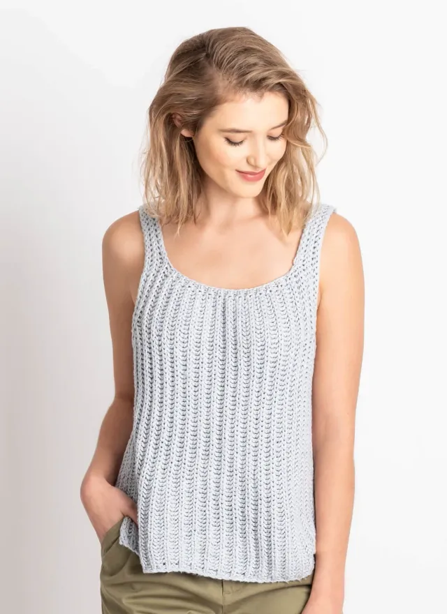 Blue Sky Fibers Classic Shoreham Tank Strickanleitung 202117 Top