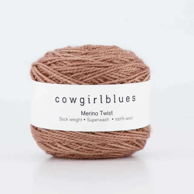 Cowgirlblues Merino Twist Wolle 50g Camel handgefärbt