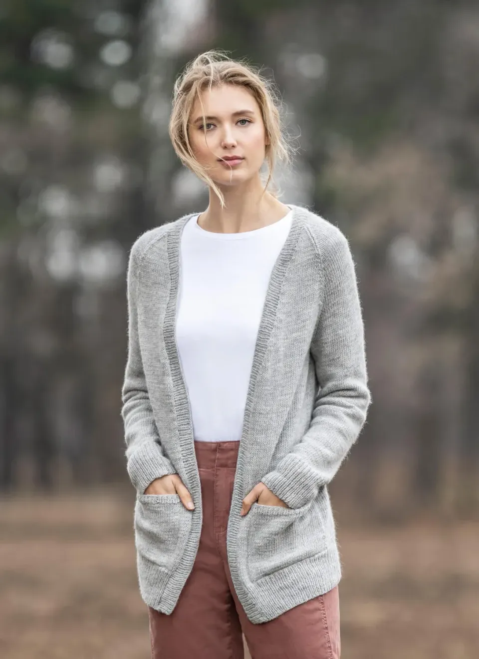Blue Sky Fibers Classic Series New London Cardigan Strickanleitung