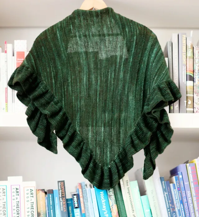 Madelinetosh Catherine's Shawl PDF Strickanleitung Dreieckstuch