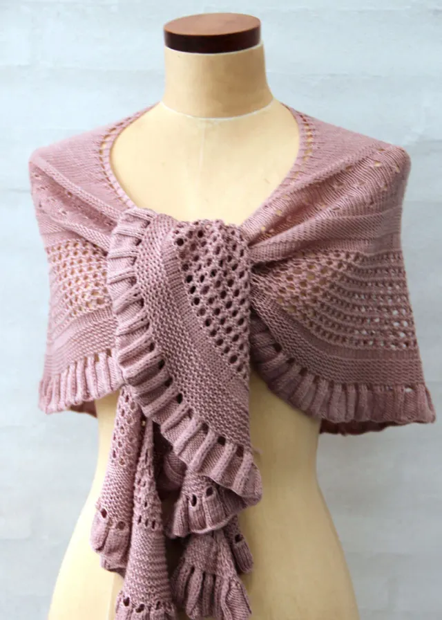 Go Handmade Tencel Dream Schal Strickanleitung 40x105 cm