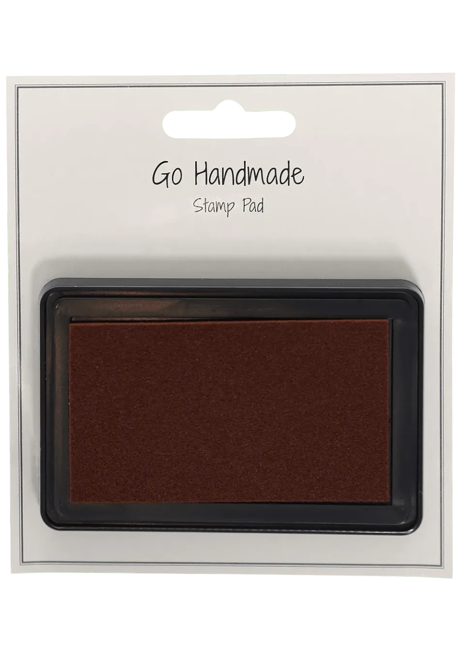 Go Handmade Stempelkissen braun für Stempel Zubehör