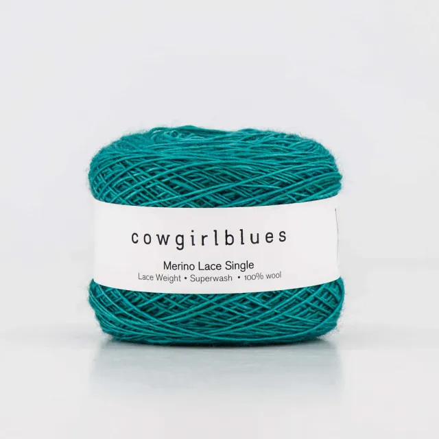 Cowgirlblues Merino Lace Lacegarn camps bay handgefärbt