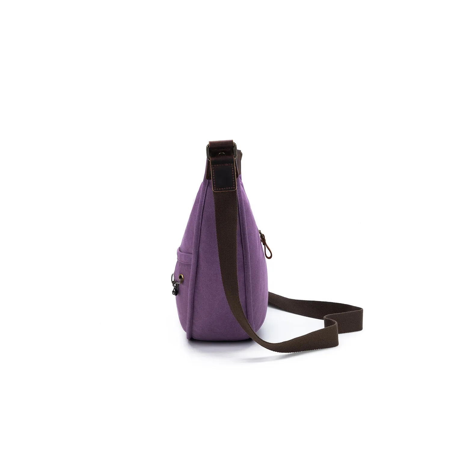 della Q Everyday Adella Stricktasche Maroon Canvas