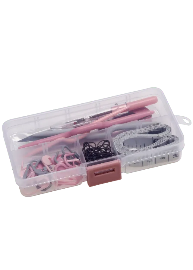 Go Handmade Häkel- & Strickset 63-tlg Box Zubehör
