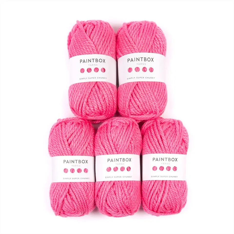 Paintbox Yarns Simply Super Chunky Wolle 5er Pack Acryl