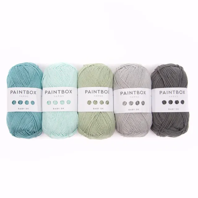 Paintbox Yarns Baby DK Babygarn 5x50g hautweich