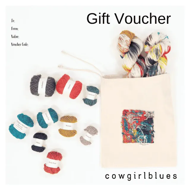 Cowgirlblues Gift Voucher Geschenkgutschein Wolle Geschenk