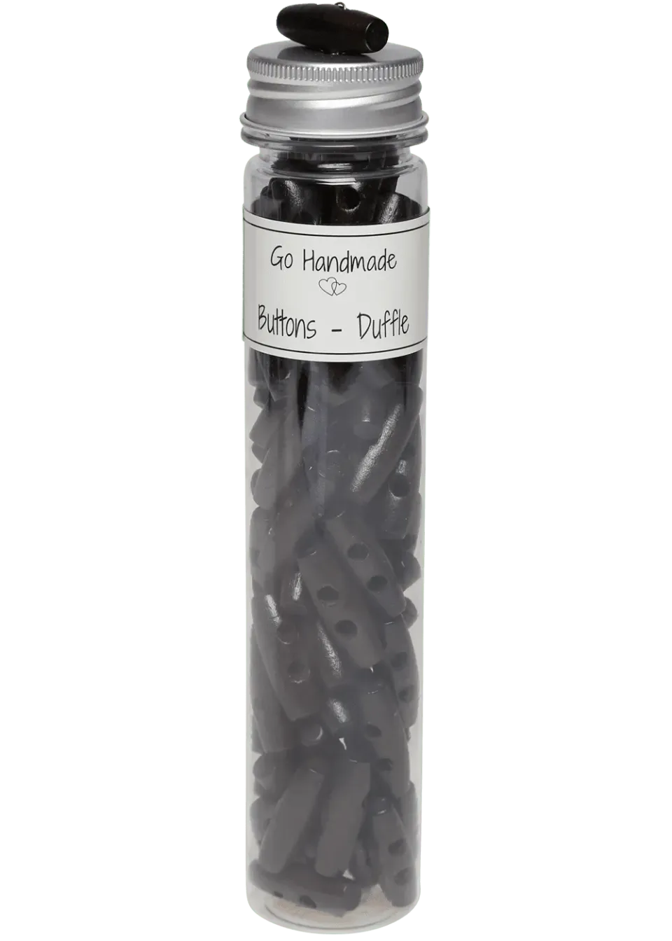 Go Handmade Duffle Knöpfe 30 mm 70 Stück Flasche