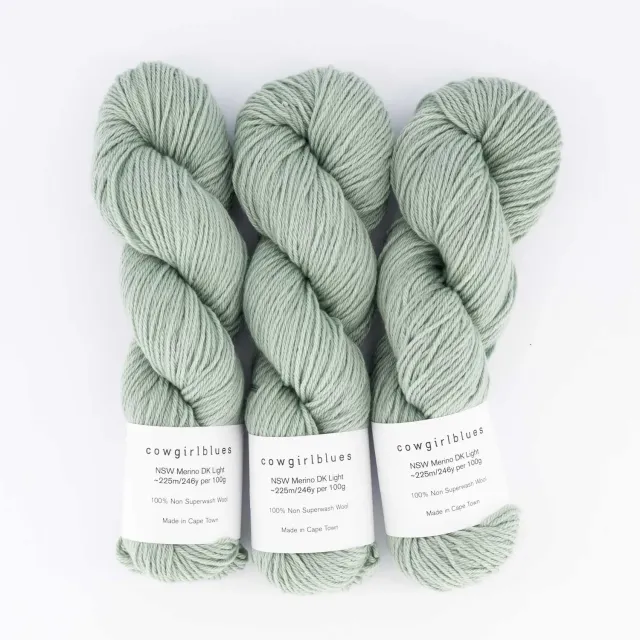 Cowgirlblues NSW Merino DK 100g Sage Filzwolle