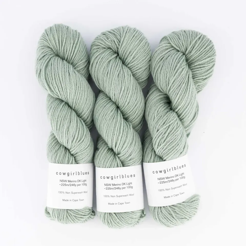 Cowgirlblues NSW Merino DK 100g Sage Filzwolle