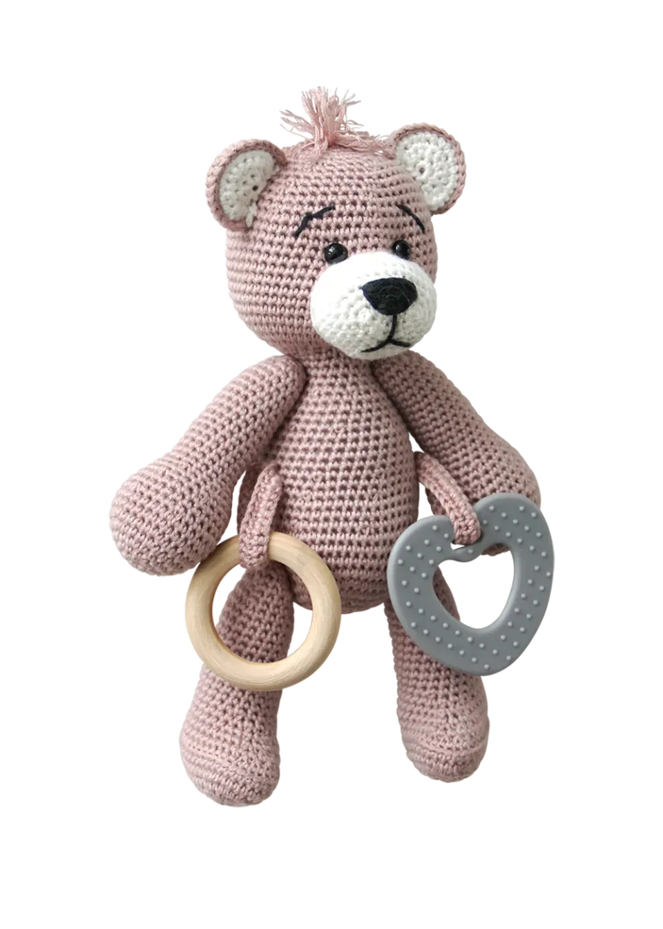 Go Handmade Sensory Teddy Häkelanleitung 23 cm