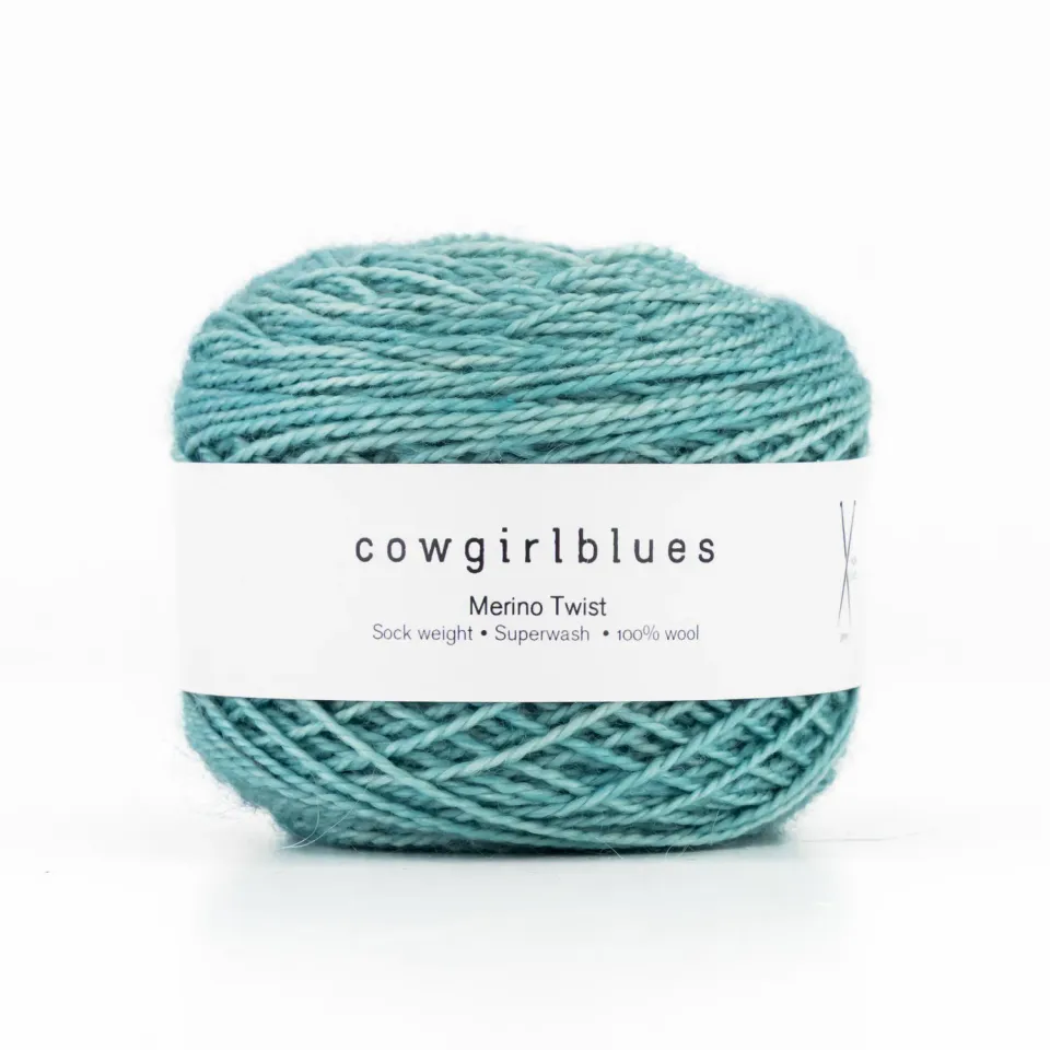 Cowgirlblues Merino Twist Low Tide Wolle 50g handgefärbt