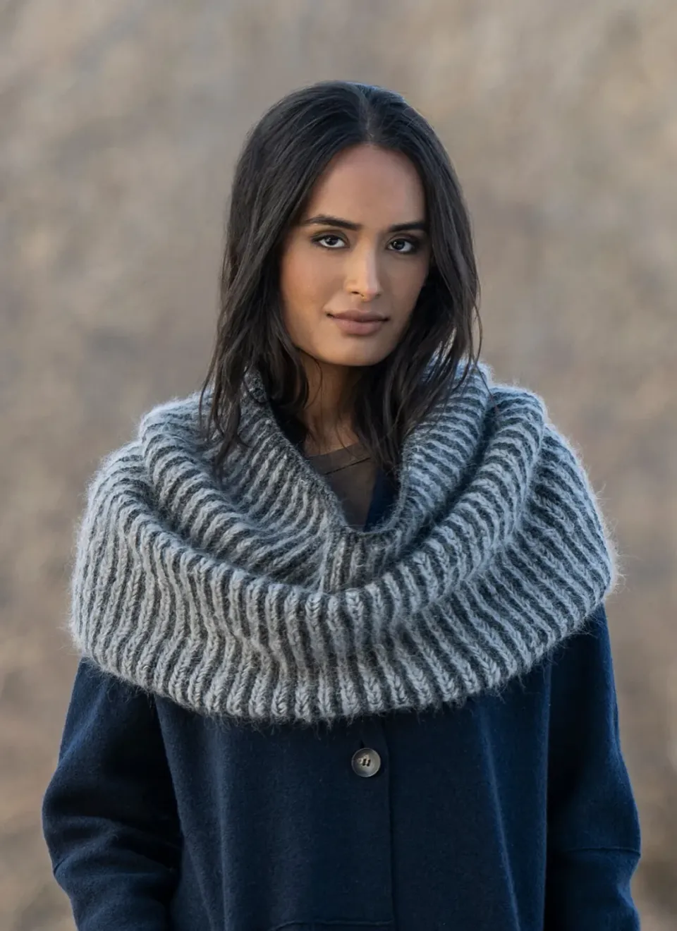 Blue Sky Fibers Classic Castle Rock Cowl Strickanleitung Loop