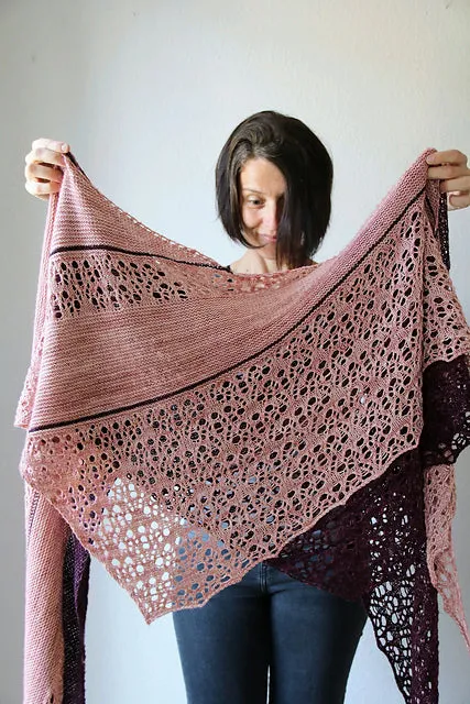 Madelinetosh Together Apart Anleitung PDF Tuch